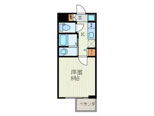 ジョリ-ガ-デンノムラ【2階】の間取り