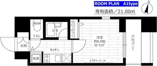 ステージグランデ大森町【3階】の間取り
