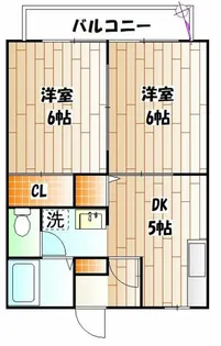 ディアオールI【2階】の間取り