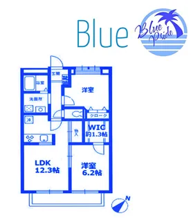 ドルチェ横濱鶴ケ峰【3階】の間取り