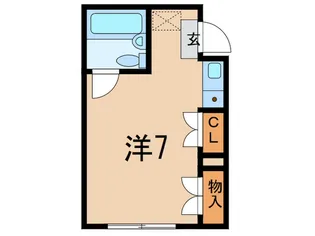 カーサ玉川【3階】の間取り