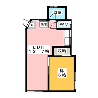 R.OKUNO【2階】の間取り