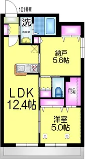 PRIME COAST プライムコースト【1階】の間取り