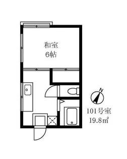 アネックスダイゴ【1階】の間取り