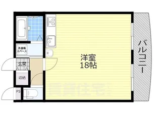 福寿荘弐番館【3階】の間取り