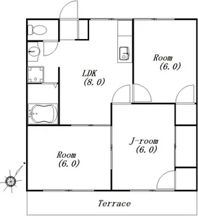 グリーンヒル習志野II【2階】の間取り