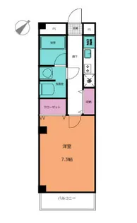 ベラルーサ12番館【2階】の間取り