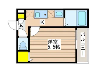 River Forest八王子【3階】の間取り