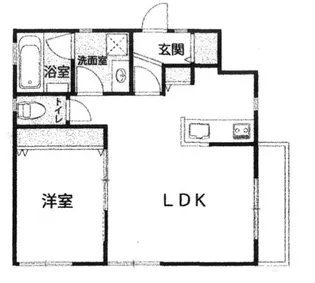 ザ・ガーデン中落合【3階】の間取り