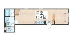 skyresidence新御徒町【2階】の間取り