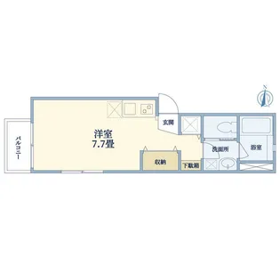 Leclat JIYUGAOKA【2階】の間取り