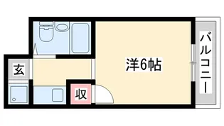 アクシス東加古川【3階】の間取り