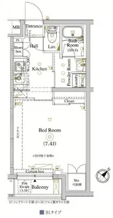 アークマーク小竹向原【1階】の間取り