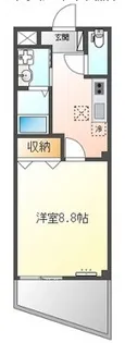 ジェード【1階】の間取り