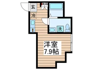 Studio9【3階】の間取り