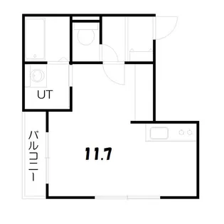 Libertia苗穂駅前【4階】の間取り