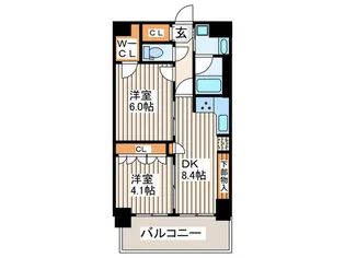 リビオ練馬ソリスタ【3階】の間取り
