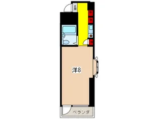 フェリーハウス【4階】の間取り