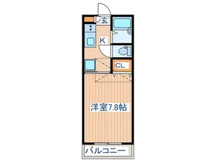 ティエラ岡田【2階】の間取り