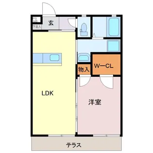 nico【1階】の間取り