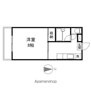 コーポ松岡【1階】の間取り