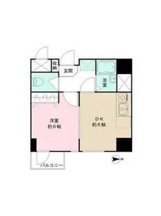 ワイズコープ【3階】の間取り