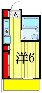 リトルロック【4階】の間取り