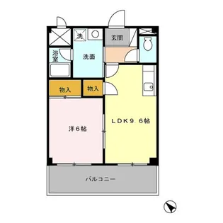 パステルサンライズ【2階】の間取り