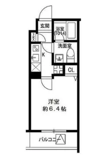 プレール・ドゥーク上池袋【4階】の間取り