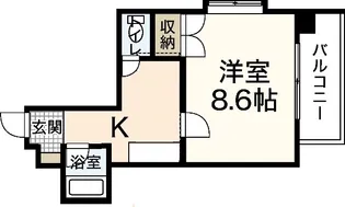 Dolce Vita【4階】の間取り