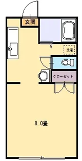 高島ハイツII【1階】の間取り