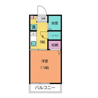 ソレイユ東刈谷 A【2階】の間取り