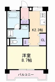 松本ビル【2階】の間取り
