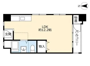 UR菅田町【3階】の間取り