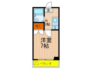 クレスト上用賀【2階】の間取り