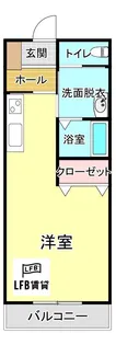 ライトステイツ仙崎【1階】の間取り
