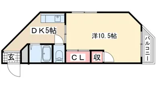 赤羽ハイツ【5階】の間取り