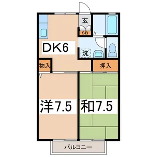 グレイス【1階】の間取り