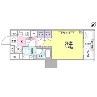 SIL西五反田【2階】の間取り