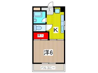 コートハウス芝【4階】の間取り