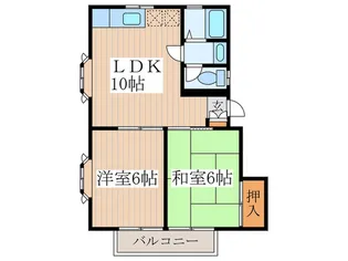 カサ・ヴェルデ【2階】の間取り