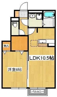 プレミスト【1階】の間取り