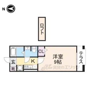 コンフォート三條【2階】の間取り