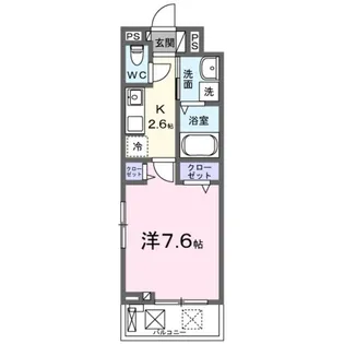 セレーノ.M【2階】の間取り