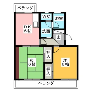 ラフォーレ小石川【3階】の間取り