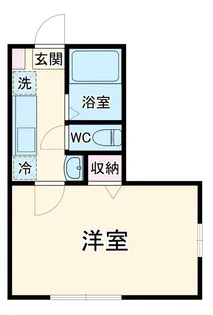 ベルエール港南【2階】の間取り