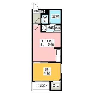 REGALEST VILLA【1階】の間取り