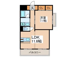 ESPACIO【3階】の間取り