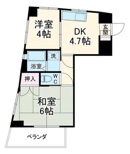 T&Sハイツ【2階】の間取り
