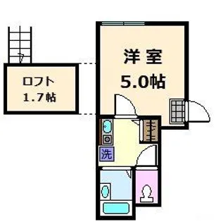 L.メゾン扇 B棟【3階】の間取り